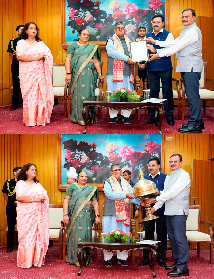 Assam government honored Punjab Governor and Chandigarh Administrator Gulab Chand Kataria